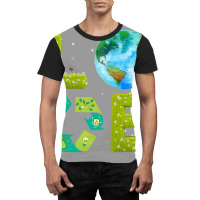 Love Planet Earth World Earth Day Green Environmen Graphic T-shirt | Artistshot