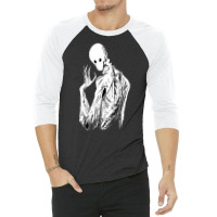 Skin Ghost Love 3/4 Sleeve Shirt | Artistshot