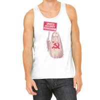 Ghosts Against Possession Funny Communist Ghost Gi Tank Top | Artistshot