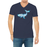 Keep The Oceans Clean Humor (1) (1) V-neck Tee | Artistshot