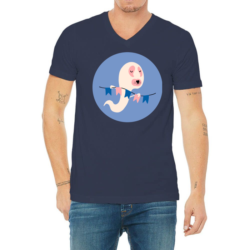 Puppy In Fancy Dress Nature V-neck Tee | Artistshot