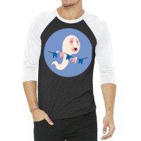 Puppy In Fancy Dress Nature 3/4 Sleeve Shirt | Artistshot