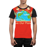 Love Our Planet Yellow (1) (1) Graphic T-shirt | Artistshot