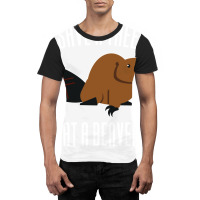 Save A Tree Eat A Beaver Environment Yellow (1) (1 Graphic T-shirt | Artistshot