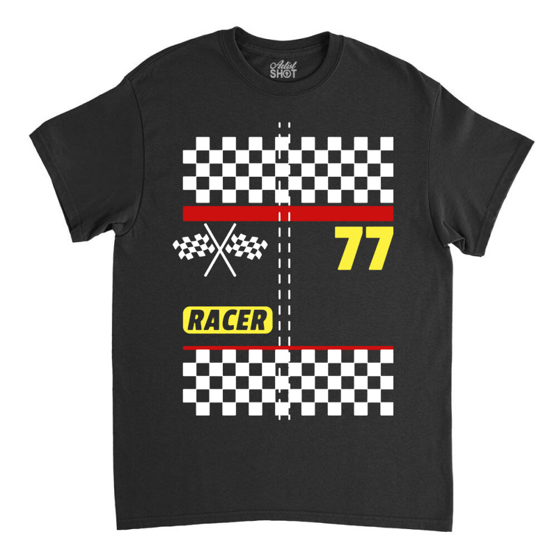 Race Car Driver Costume For Halloween Classic T-shirt by saterseim | Artistshot