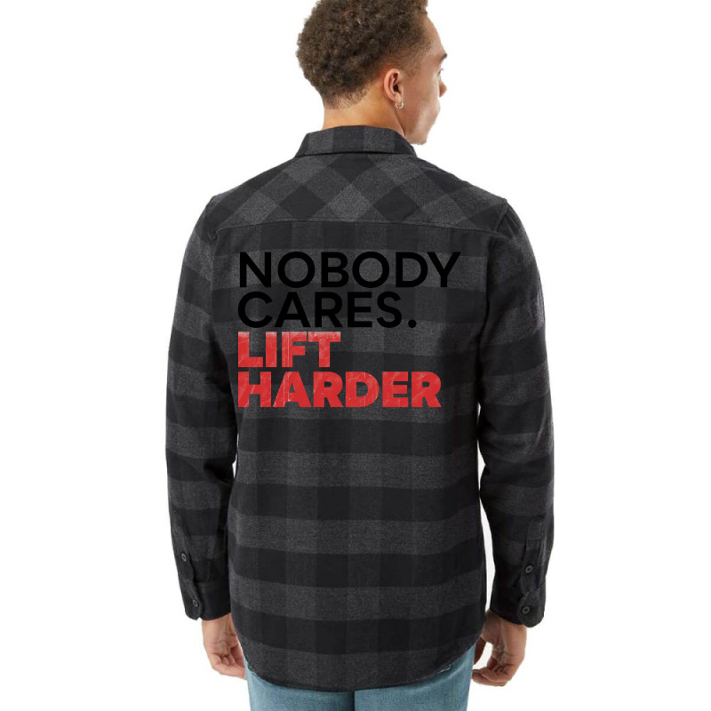 Nobody Cares V2 Hippie Flannel Shirt | Artistshot