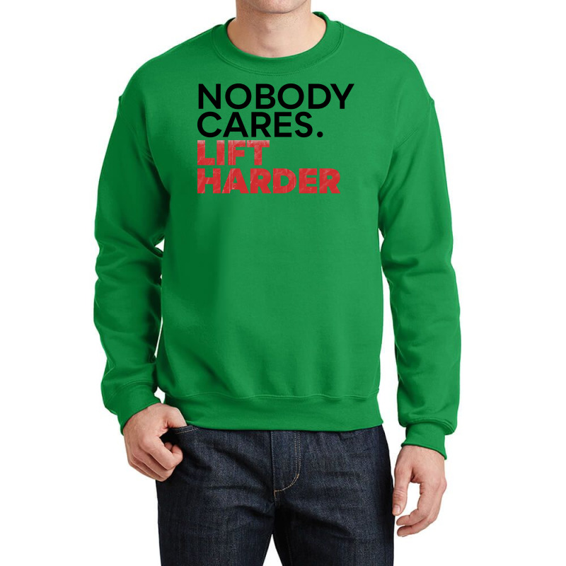 Nobody Cares V2 Hippie Crewneck Sweatshirt | Artistshot