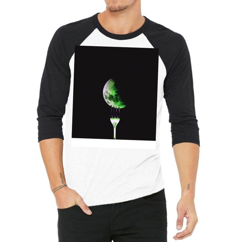 Earth On A Fork Quote (1) (1) 3/4 Sleeve Shirt | Artistshot