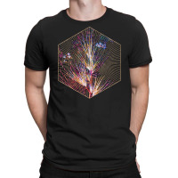 Blue Stars Floral Rainbow Mosaic Humor T-shirt | Artistshot