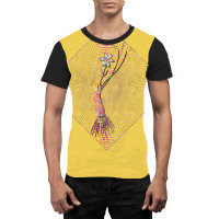 Snowdon Lily Floral Rainbow Mosaic Gift Graphic T-shirt | Artistshot