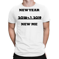 New Year New Me 20182019 T-shirt | Artistshot