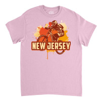 New Jersey Downhill Biking Classic T-shirt | Artistshot