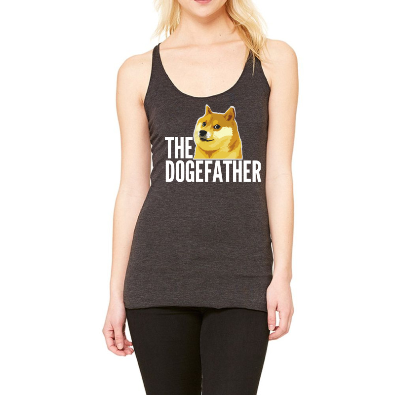 The Dogefather Hipster Racerback Tank by mosakucoxmog | Artistshot