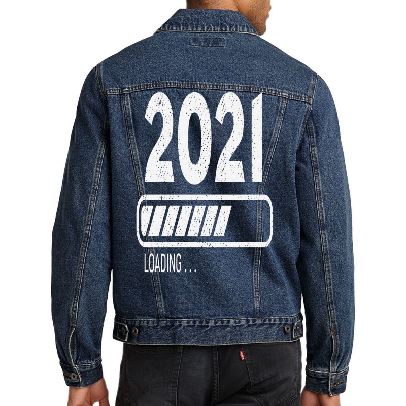 New Year Quarantine 1 Men Denim Jacket | Artistshot