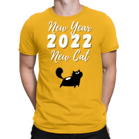 New Year 2022 New Cat T-shirt | Artistshot