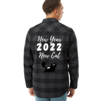 New Year 2022 New Cat Flannel Shirt | Artistshot