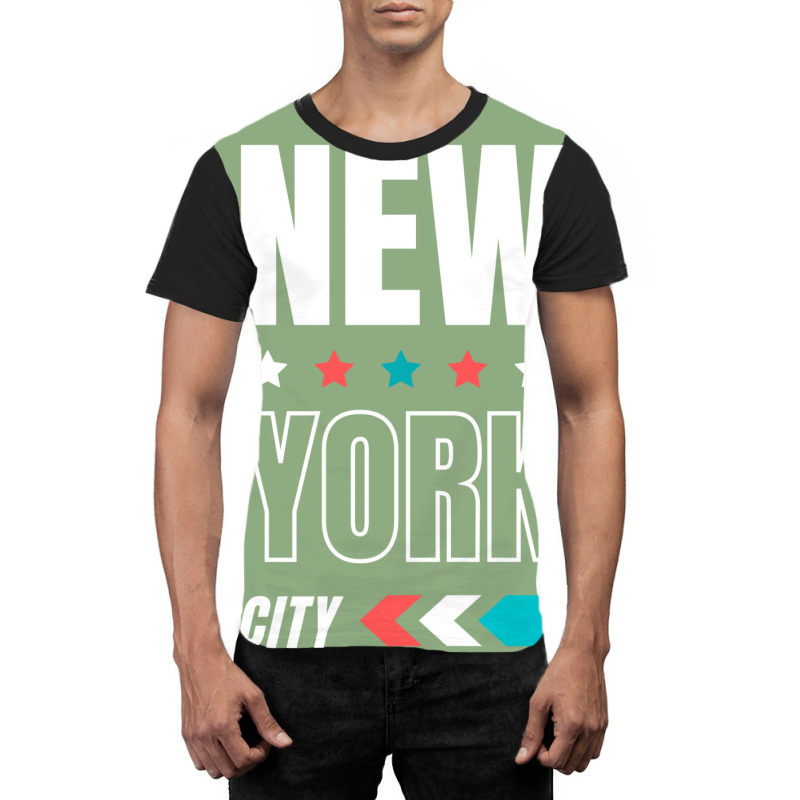 New York City  New York Graphic T-shirt by amwayfigeljy | Artistshot