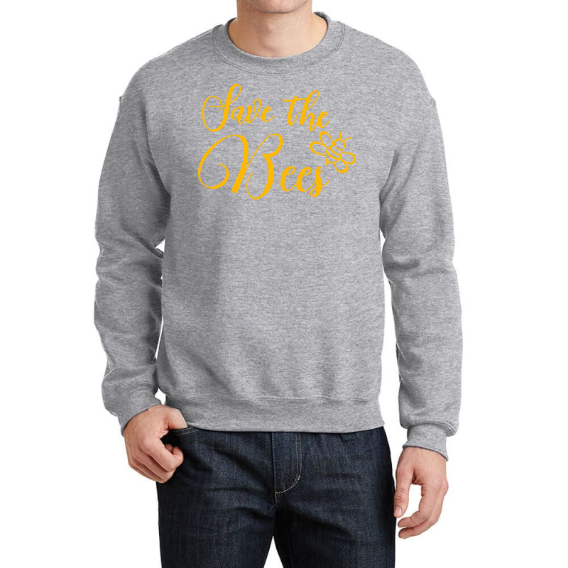 Save The Bees Hippie (1) (1) Crewneck Sweatshirt | Artistshot