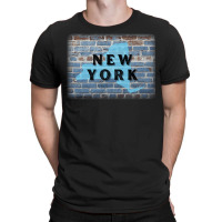 New York Brick Relief T-shirt | Artistshot