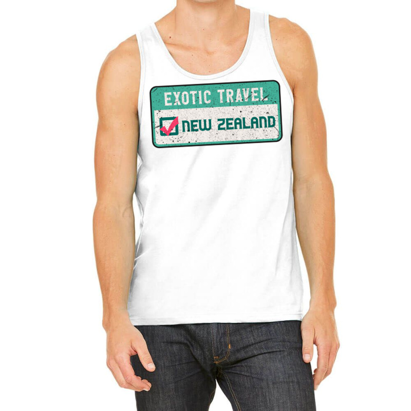 New Zealand Travel List Tank Top | Artistshot