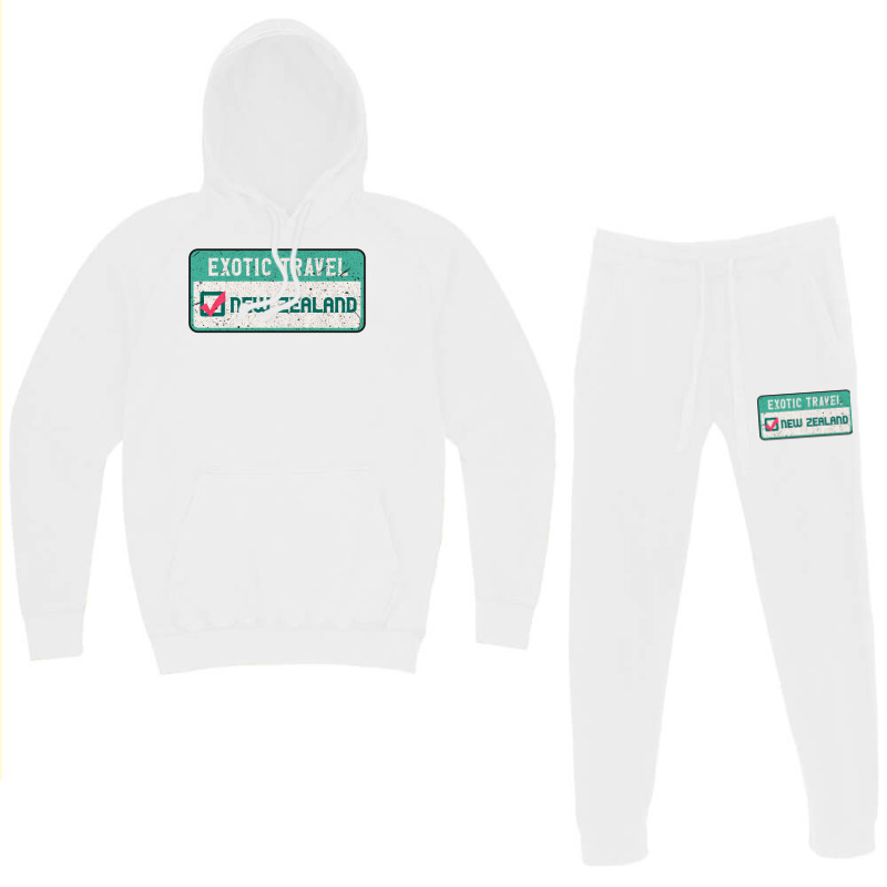 New Zealand Travel List Hoodie & Jogger Set | Artistshot