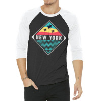 New York Trip 3/4 Sleeve Shirt | Artistshot