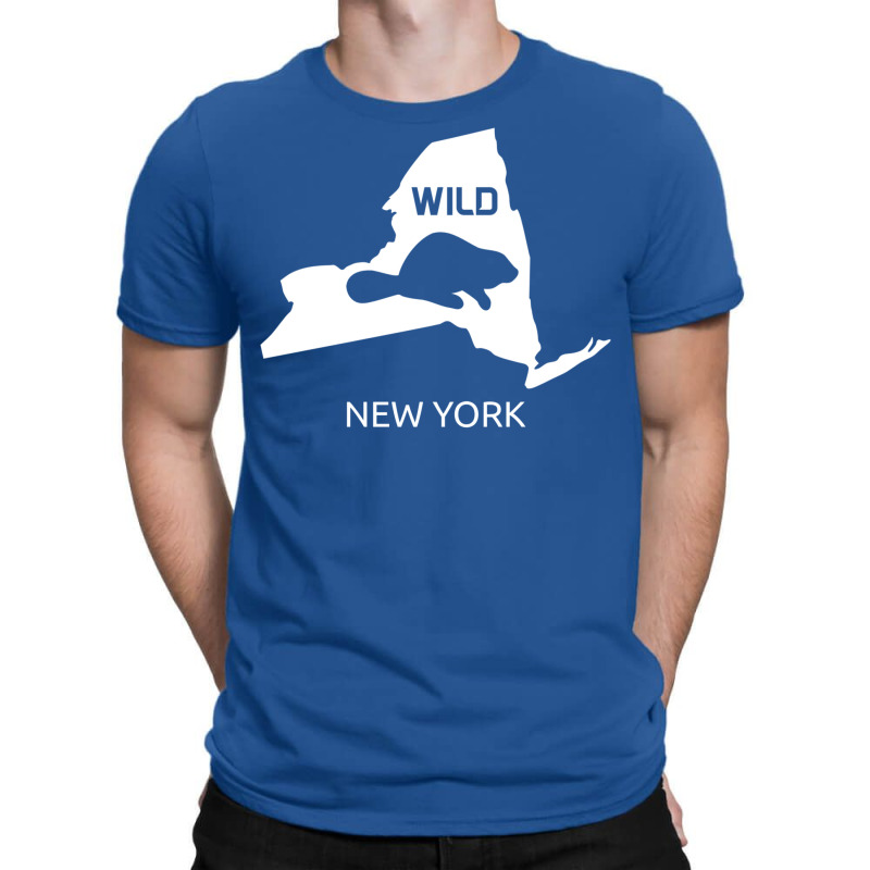 New York State Animal Beaver Silhouette Art Ny Sou T-Shirt by julionrokhumy | Artistshot