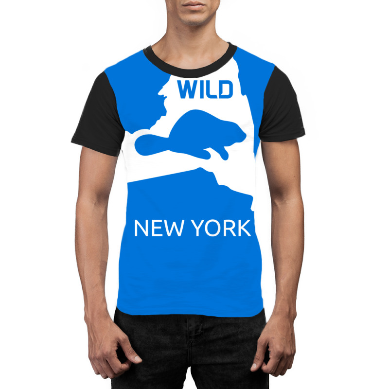 New York State Animal Beaver Silhouette Art Ny Sou Graphic T-shirt by julionrokhumy | Artistshot