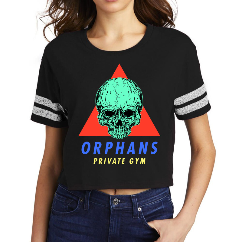 Orphans Private Gym Blue Scorecard Crop Tee by trnicsargunh | Artistshot