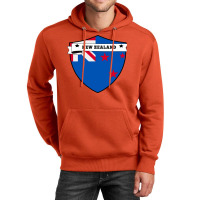 New Zealand Country Shield Unisex Hoodie | Artistshot