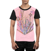 Yellow Eyed Grass Floral Rainbow Mosaic Cute Graphic T-shirt | Artistshot