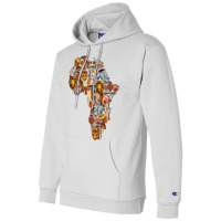 Africa Map Tribal Cultural Natural Representation Champion Hoodie | Artistshot