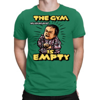 Empty Gym Blue T-shirt | Artistshot