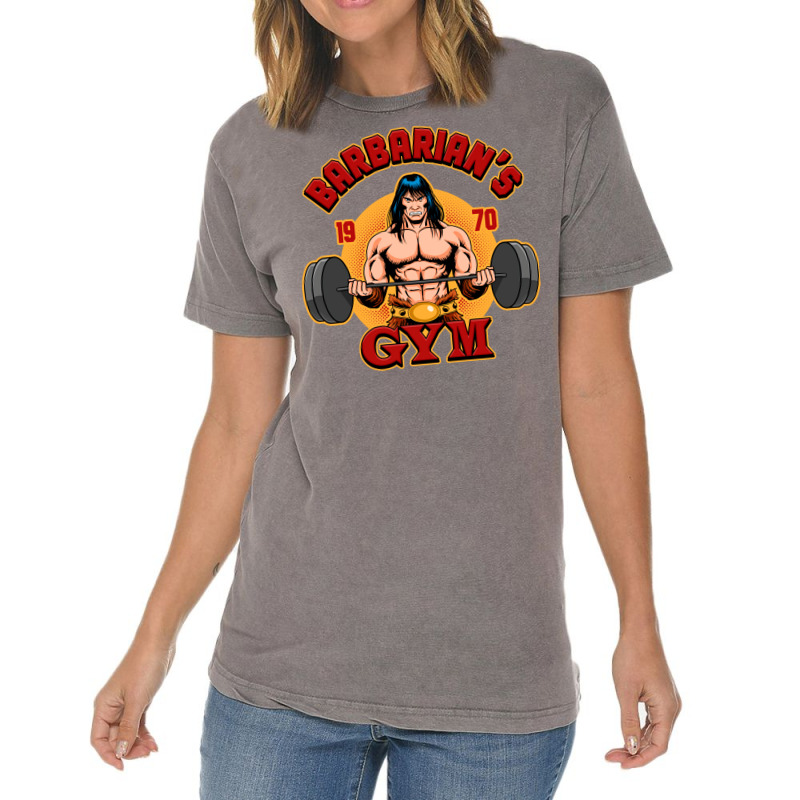 Barbarians Gym Cool Vintage T-shirt | Artistshot