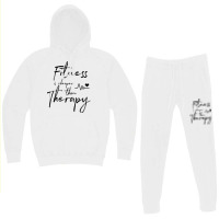 Fitness Gym Therapy Girl Hoodie & Jogger Set | Artistshot