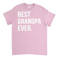 Best Grandpa Ever Funny Hipster Classic T-shirt | Artistshot