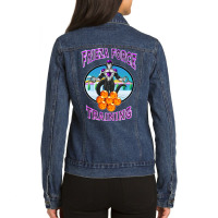 Frieza Force Gym Tee Hipster Ladies Denim Jacket | Artistshot