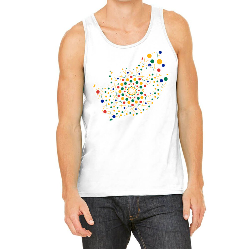 Fun South African Map Love Tank Top | Artistshot