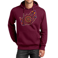 Fun South African Map Love Unisex Hoodie | Artistshot