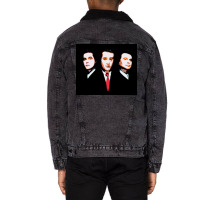 Pesci De Niro Liotta Boy Unisex Sherpa-lined Denim Jacket | Artistshot