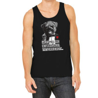 Pugfather Blue Tank Top | Artistshot