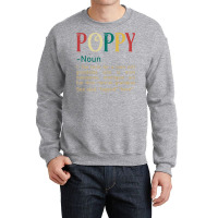 Funny Grandpa Saying Dictionary Poppy Retro Crewneck Sweatshirt | Artistshot