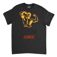 Gym Junkie Design Tshirt Coffee Mug Apparel Notebo Classic T-shirt | Artistshot