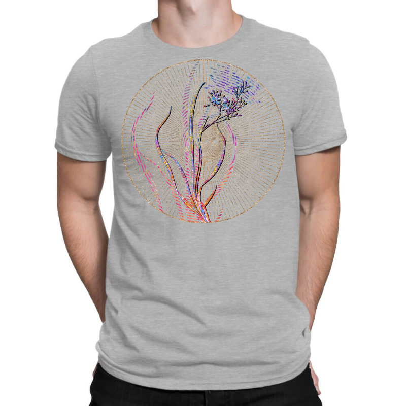 Phalangium Bicolor Floral Rainbow Mosaic Hippie T-shirt | Artistshot