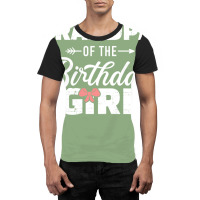 Grandpa Of The Birthday Granddaughter Girl Nature Graphic T-shirt | Artistshot