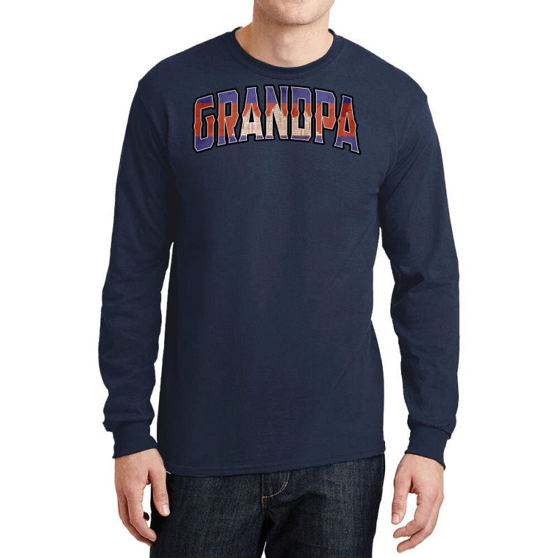 Grandpa Cambodian Vintage Heritage Dna Flag Green Long Sleeve Shirts | Artistshot