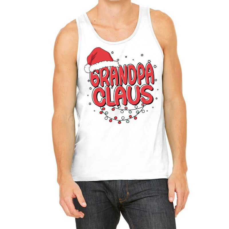 Grandpa Claus Santa Funny Christmas Pajama Matchin Tank Top | Artistshot