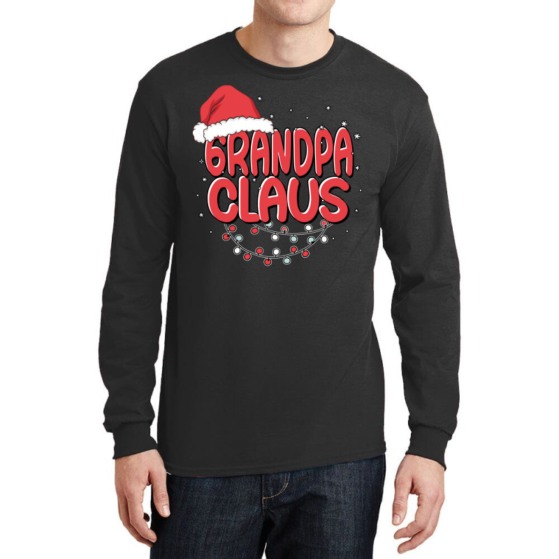 Grandpa Claus Santa Funny Christmas Pajama Matchin Long Sleeve Shirts | Artistshot