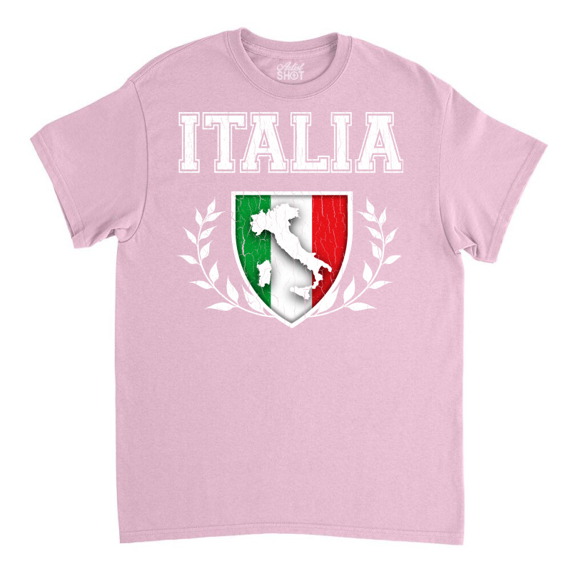 Italia Italy Vintage Distressed Look Classic T-shirt by takkogladovq | Artistshot