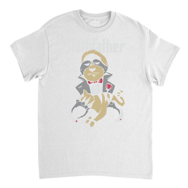 Sloth Father Retro Classic T-shirt | Artistshot